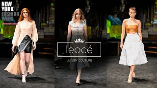 Leoce Fashion Couture at New York Fashion Week Powered By Art Hearts Fashion 2022