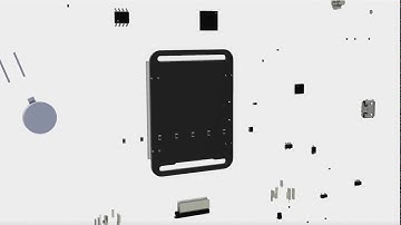 Watchy STEP file exploded view