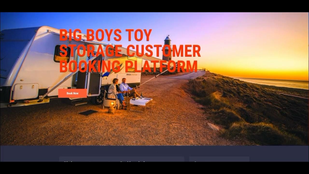 How to make an online booking at Big Boys Toy Storage YouTube