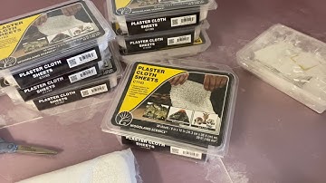 James’ N Scale Train Layout Project— Performance Track! Episode #4: Plaster Blaster!