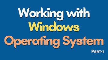 Working with Windows OS | Part-1 | Chapter 5 | XI STD Computer Science & Computer Application