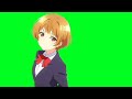 Anime Green Screen: Hanabi Natsubayashi 