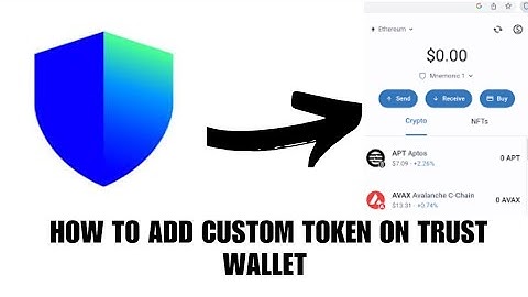 How to add custom tokens on Trust wallet