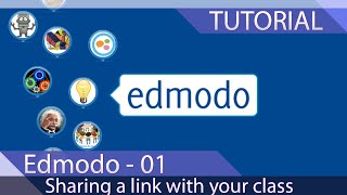 Edmodo - Tutorial 01 - Sharing a link screenshot 3