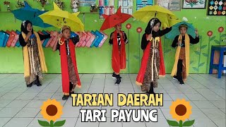 TARI PAYUNG TARIAN DAERAH DARI SUMATRA BARAT DIPERSEMBAHKAN OLEH KELOMPOK 5 KELAS 4 SD