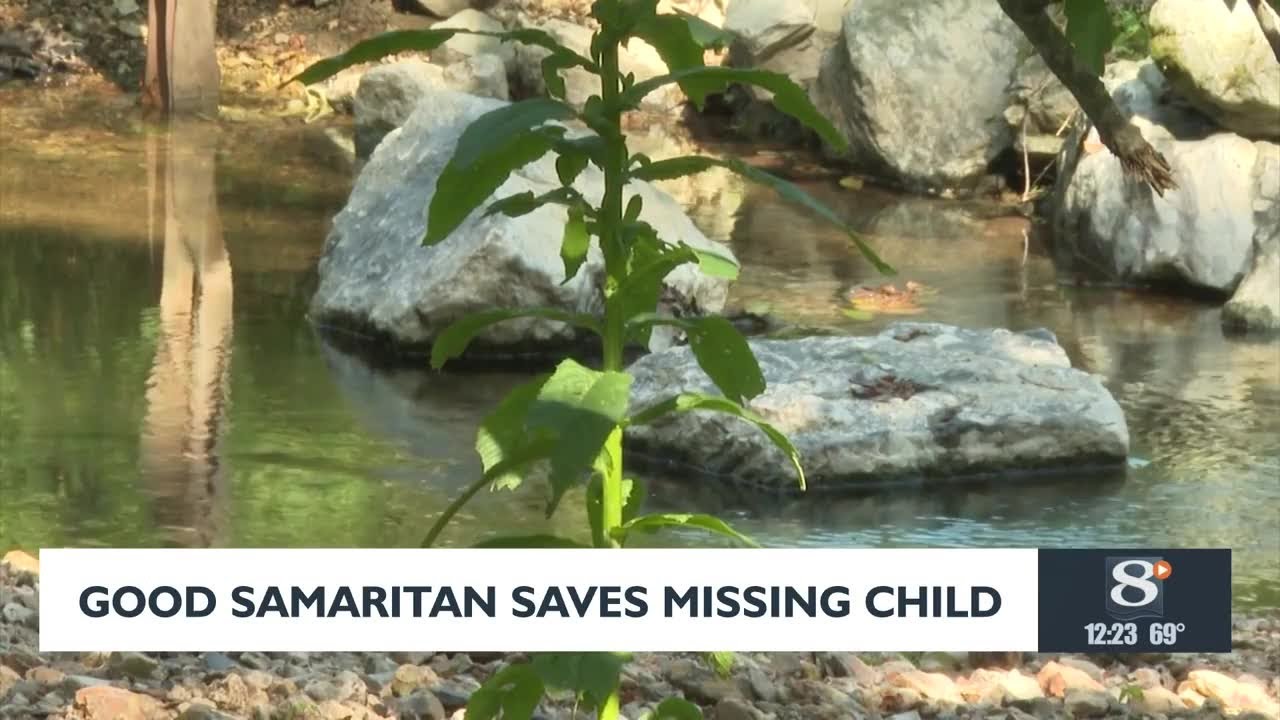 Good Samaritan saves missing child - YouTube