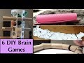 DIY Brain Games for Dogs! Homemade food puzzle toys