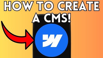 How To Create A CMS In Webflow (Full Guide) 2025!