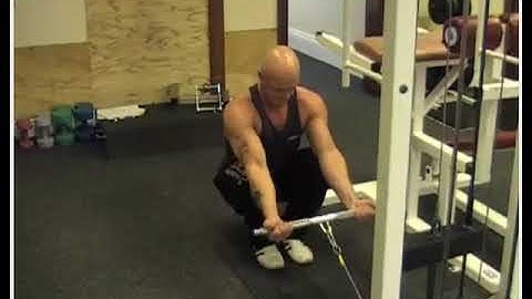Squatting Cable Curl Video Guide