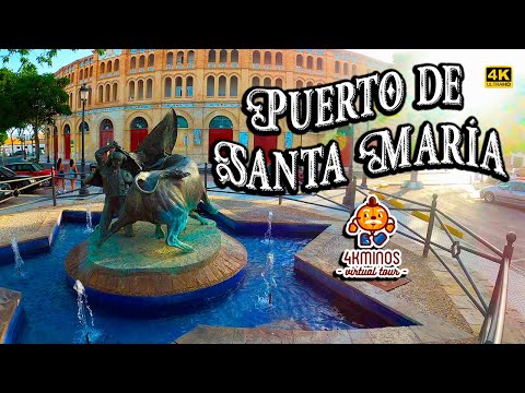 ⚓⛵Caminata por El Puerto de Santa María - 4K (Ultra HD) Walking Virtual Tour Spain (2020)