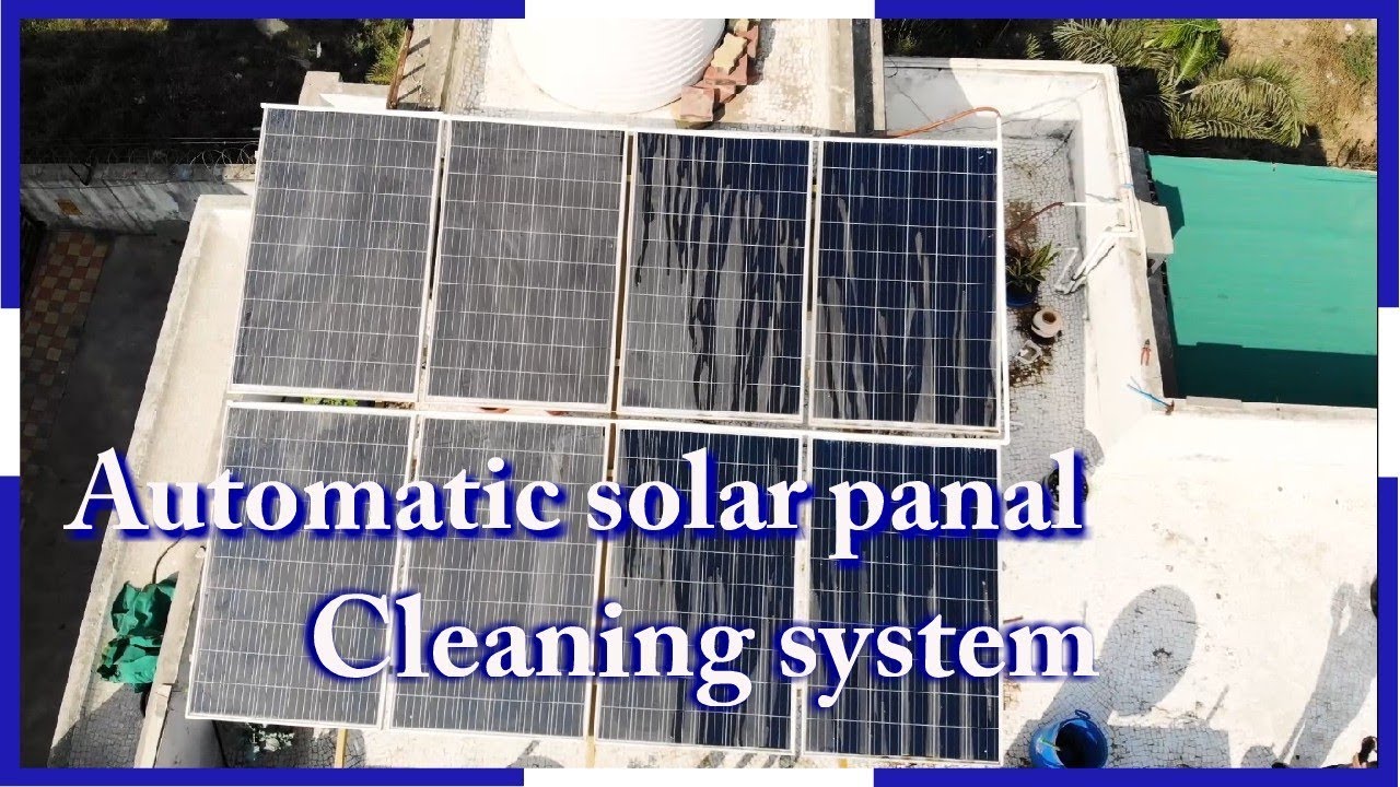DIY – Automatic Solar Panel Cleaning System