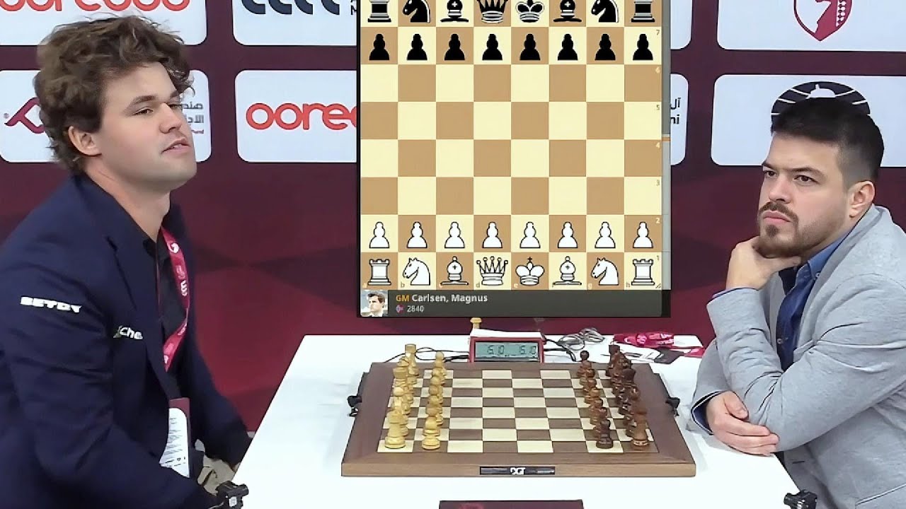 Magnus Carlsen vs. Eduardo Iturrizaga Bonelli / FIDE World Rapid 2025 / Bogo-Indian Defense  Round 3