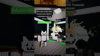 Tüm şansımızı kullandık resmen. #music #robloxsdoors #stealabrainrot #roblox #keşfet