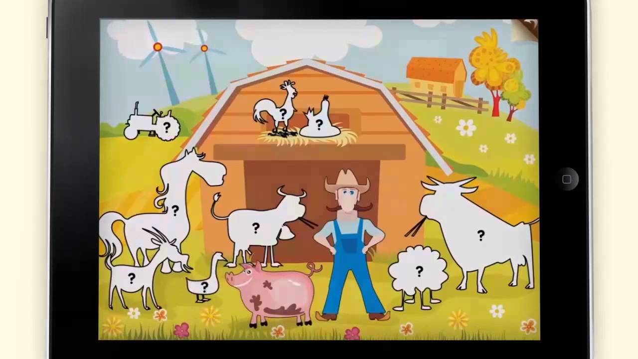 Clever Kids First Puzzles Educational Mobile Learning Game for iPad