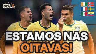 NO SUFOCO! BRASIL VIRA CONTRA O JAPÃO E AVANÇA PARA AS OITAVAS DA COPA! | GERAL CAZÉTV