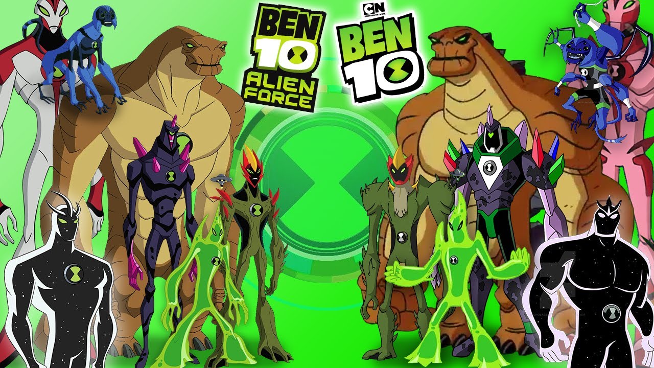 ben 10 alien force aliens pictures