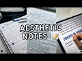 Aesthetic notes 📝 |Tiktok Compilation |