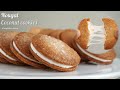 쭈우─욱 늘어나는 단짠단짠 '누가 코코넛 쿠키' 만들기 : Naugat Coconut Cookies｜siZning