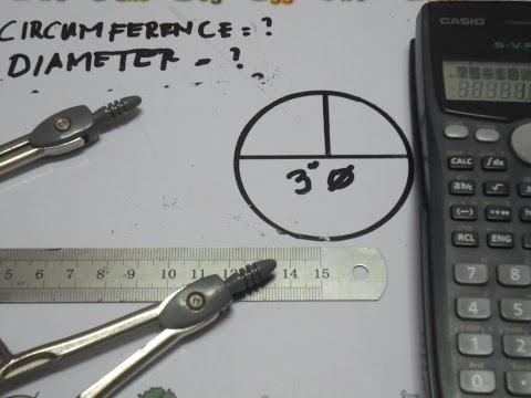 Piping-Circle to Find Circumference , Diameter ,Formula (PI)