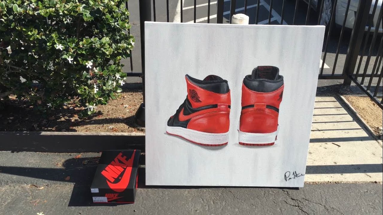 jordan 1 bred paint