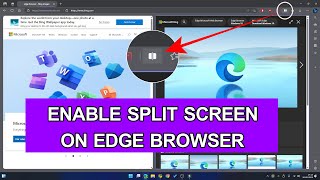 How to Enable Split Screen in Microsoft Edge Browser | New Feature | Windows 11 Tips & Tricks screenshot 3