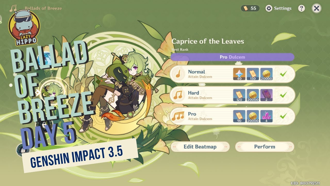 How To Play Ballad of Breeze Day 5 Event Guide  | Genshin Impact 3.5