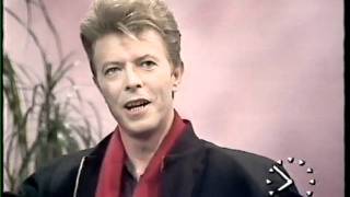 David Bowie TV a.m. interview  February / March  1990.