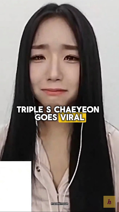 TripleS Chaeyeon fancall goes viral! #kpop #shorts