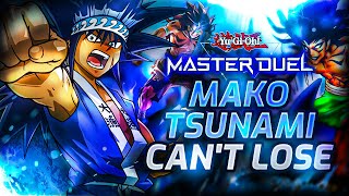 This CARD is INDESTRUCTIBLE- 10000 % WIN RATE - MAKO TSUNAMI DECK - YU-GI-OH MASTER DUEL!