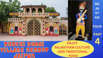 How to visit Chokhi Dhani Jaipur | ChokhiDhani Rajasthani Food Village | 3 day Rajasthan Trip Part 4