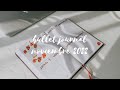 bullet journal noviembre 2022 I minimalista 🍂 (eng sub)