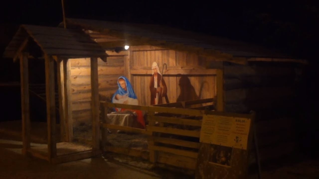 Різдвяний вертеп малюнки