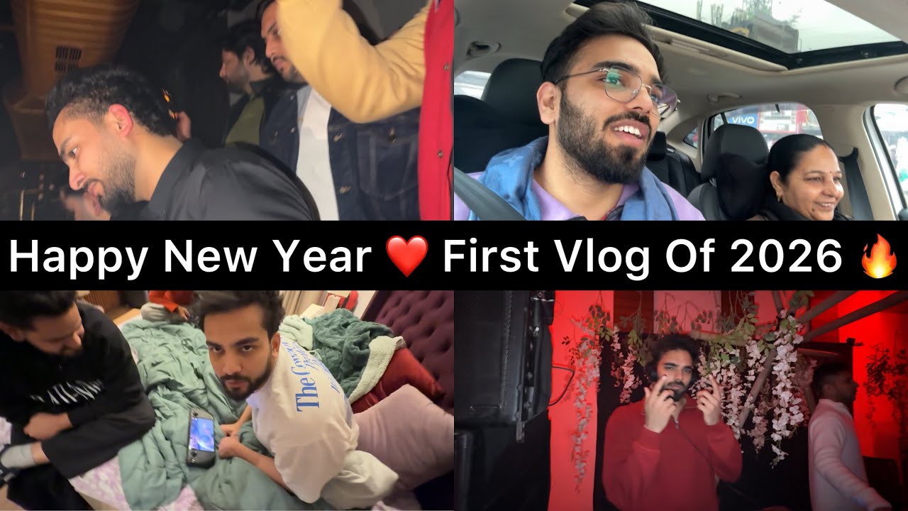 Happy New Year 🥳 ️ First Vlog Of 2026 🔥 - YouTube