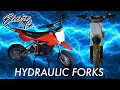 Electro  co v2 razor hydraulic fork upgrade kit install  mx500