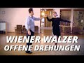 Wiener Walzer - lockere offene Drehungen