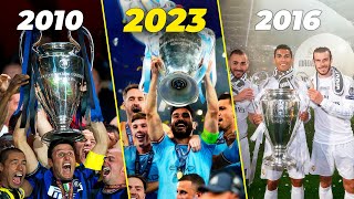 Champions League 🏆 - Road to Victory - (2010-2023)