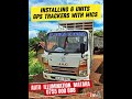 Installing 6 Units Of GPS Trackers With Mics - JAC Trucks