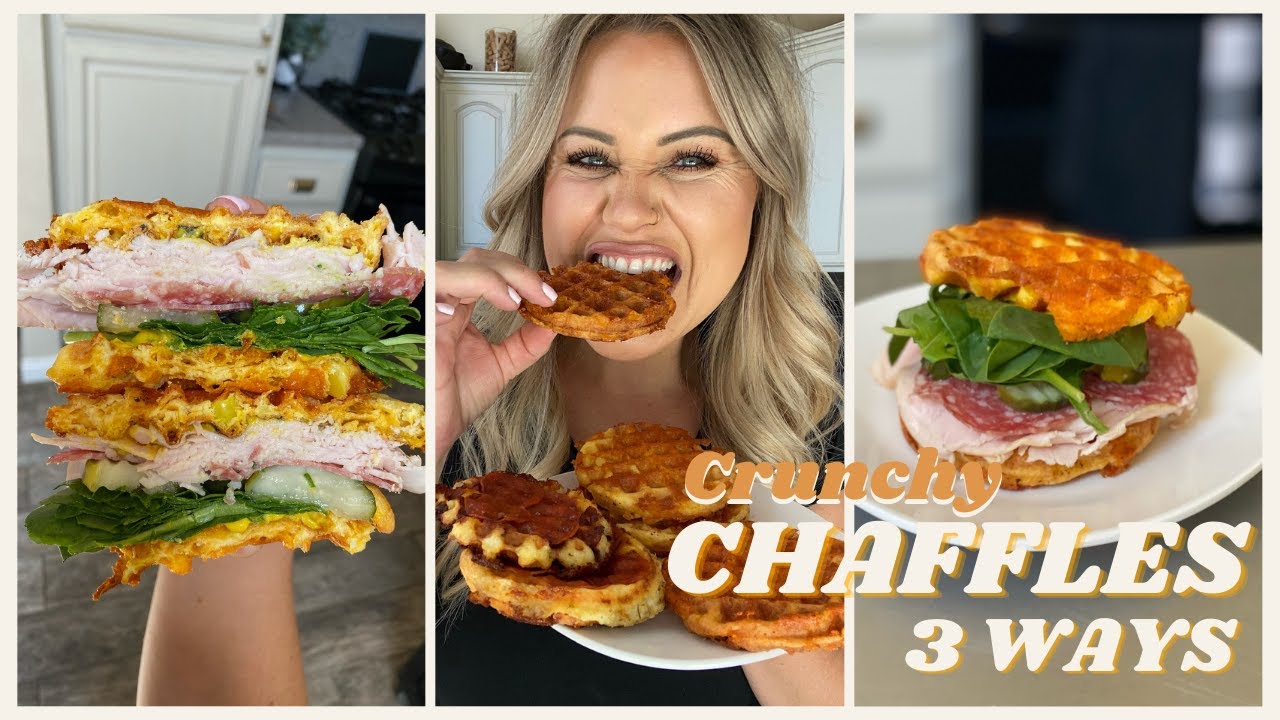 Keto Chaffle Recipe (3 Ways!) - Recipe Diaries