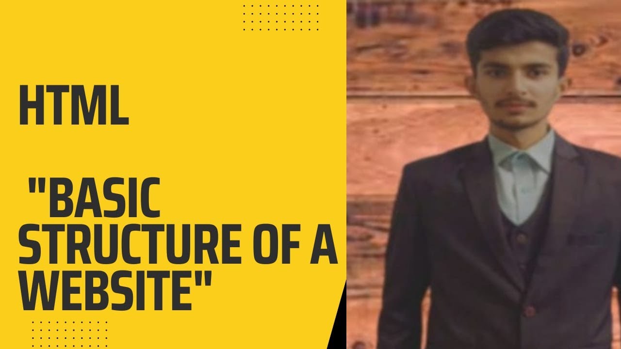 HTML Basic structure of website - YouTube