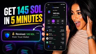 FREE SOLANA How To Get 145 SOL With ZERO Investment! (Real Method)
