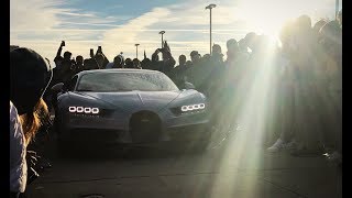 BUGATTI CHIRON CAUSES RIOT //C&C dallas Nov. 2018\\