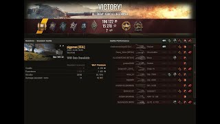 WOT - STRV 107-12 - 5 KILLS 12K DAMAGE ACE TANKER - World Of Tanks