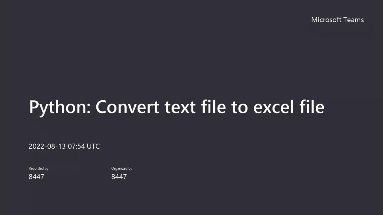 Excel Table To Text Table Design