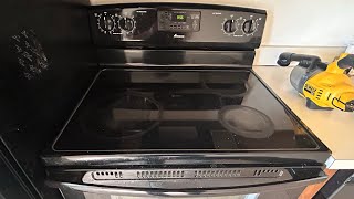 Amana stove (model AER6303MFB)