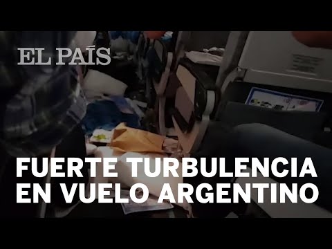 Fuertes turbulencias en vuelo de Aerolíneas Argentinas