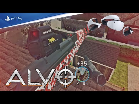 Alvo VR Gameplay | PSVR2 PS5