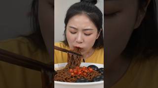 10x spicy noodles #mukbang #mukbanginternational #eatingasmr #spicyfood #chilli #noodles