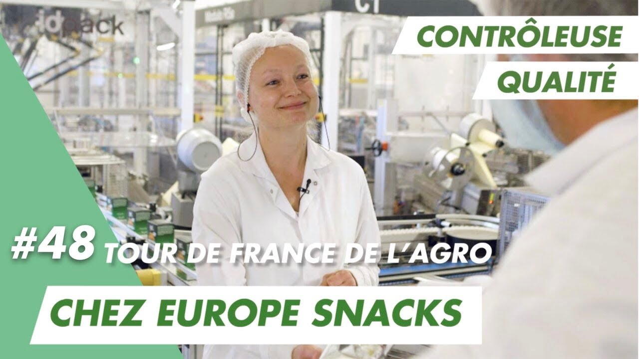 Comment sont fabriqués vos biscuits apéritifs ? Bienvenue chez Europe Snacks avec Virginie