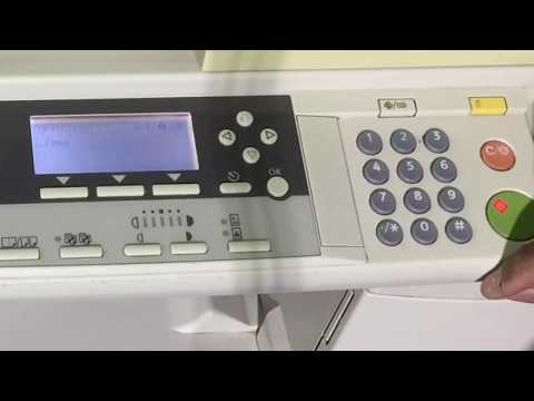 developer Initialize settings on Ricoh Aficio 2016, 2020