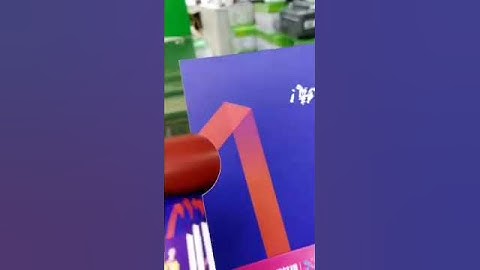 Leaflets full cut with TOYOCUT A13